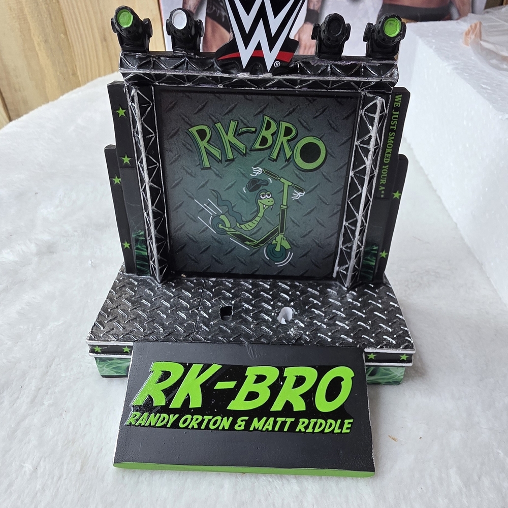 0WWE Rk-Bro Randy Orton Matt Riddle Bobblehead #6 - Picture 6 of 8
